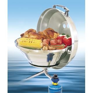 Marine Kettle Gas Grill w/ Hinged Lid, D381mm