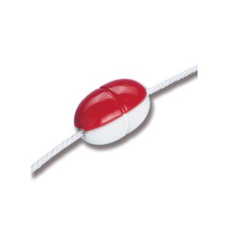 Two-colors marker float-for fences or navigation lines diameter 60 mm