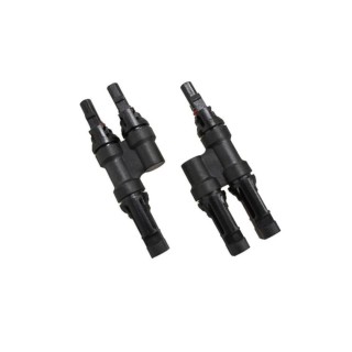 Solar splitter pair  MC4-Y 1x M-2F/1x F-2M Cable Splitters