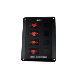 12&nbsp;V DC 4-Position Circuit Breaker Panel