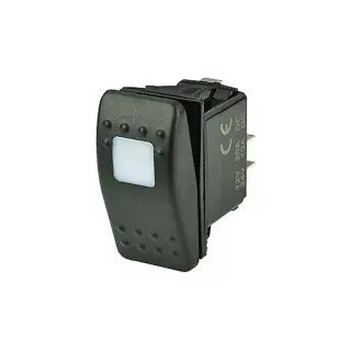 Διακόπτης Contura SPST Off-On 12/24&nbsp;V με 1 Amber LED