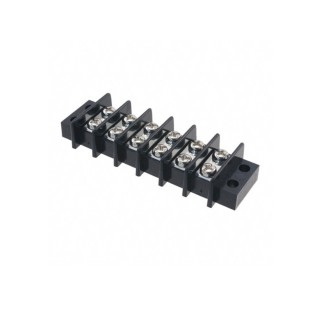 Μπλοκ Τερματικών 2x6 Θέσεις με Βίδες 6.3mm 30A