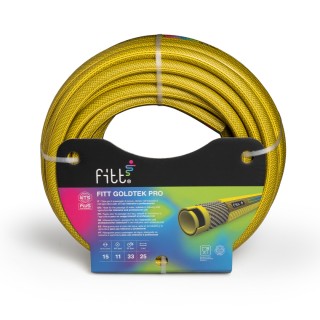 GOLDTEK PRO ,Φ15 professional yellow Watering Hose (-20°C / +60°C)(no twists and knots)