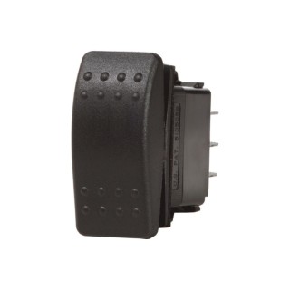 Contura II SPST OFF-(ON) Switch Black