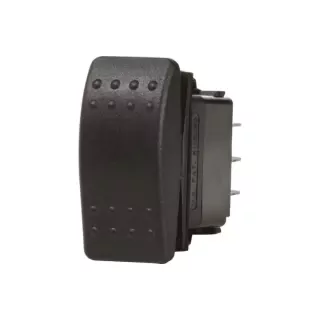 Contura&nbsp;II SPST OFF-(ON) Switch Black