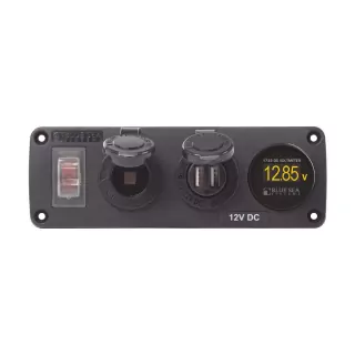 Panel Αξεσουάρ Υδατοστεγές – Διακόπτης, USB Θύρες & V-μετρητής