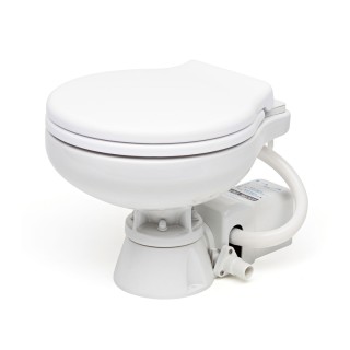 Electric toilet std space saver 12V - soft close seat