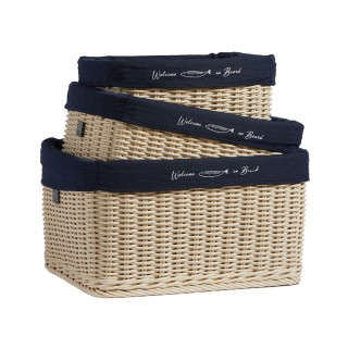 Set Of 3 Baskets – Ivory, Hawaii