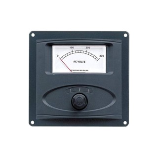 Analog AC Voltmeter 0–300 V – Panel Mount