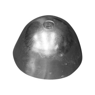 Anode BCS conical propeller nut with stainless steel insert O 84 H.52