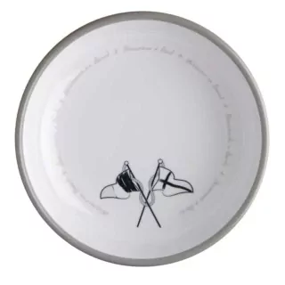 Melamine Non-slip Soup Bowl Welcome On Board, 6 Pc