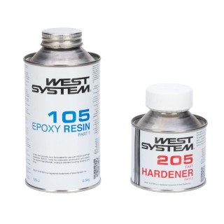 Junior Pack Epoxy Resin 105 and Fast Hardener 205 , 0.6 kg