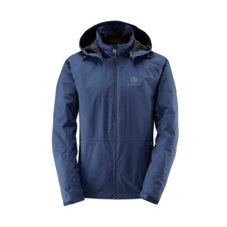 Ανδρικό Μπουφάν με Επένδυση Fleece,Μπλέ, XS