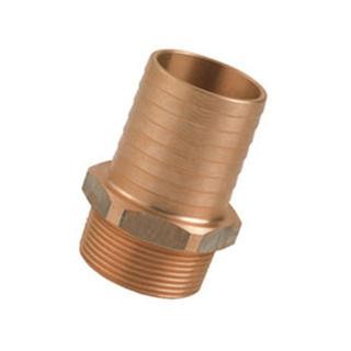 Hose connector male EXTRA bronze  1x32mm