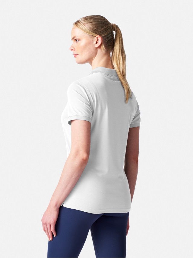 Τεχνικό Polo κοντομάνικο Womens Dri-Fast Polo WHITE