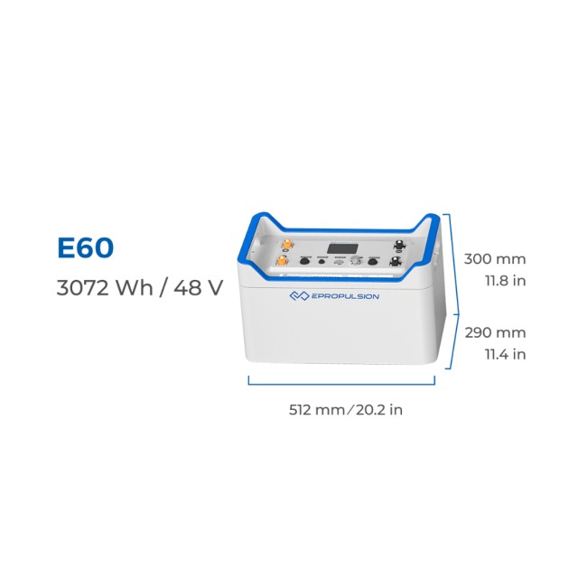 Μπαταρία E60 Battery E-SERIES Lithium Iron Phosphate 3072Wh