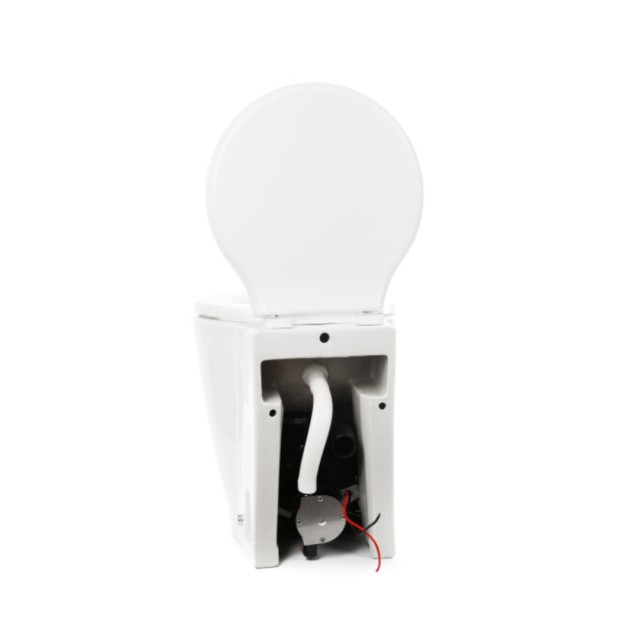 LAGUNA Electric On-Board Toilet 12V standard size ,sea water pump