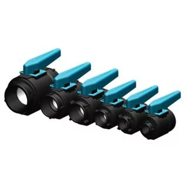 Ball Valve Nylon BSP PKG
