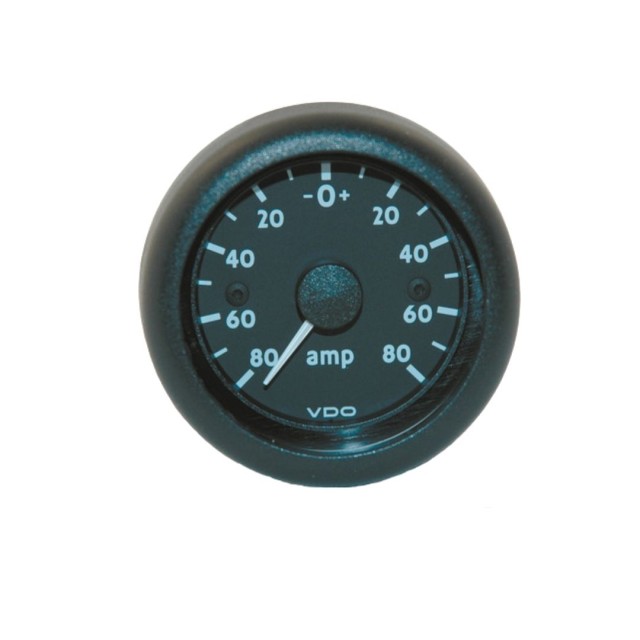 VDO Ammeter + SHUNT 80-0-80 52MM 12V