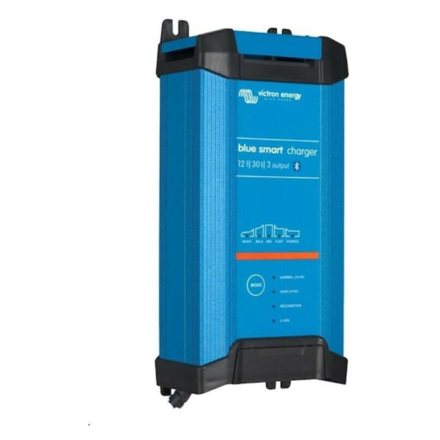 Battery Charger 12V 30A 3 Outputs, Blue Smart IP22