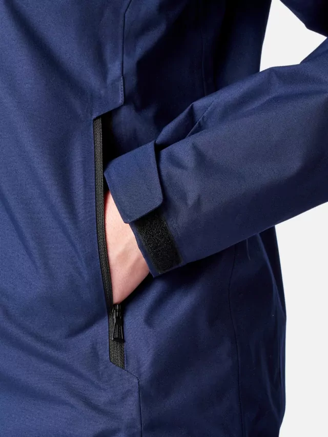 Μπουφάν αντιανεμικό & αδιάβροχο Γυναικείο BREEZE JACKET Navy Blue