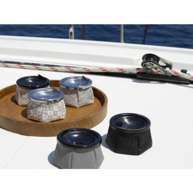 Marine Business-Windproof-Anti-slip Ashtray 11.5cm – H 9cm Aruba Blue