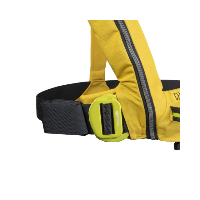 Deckvest CENTO Junior, Σωσίβιο με ζώνη ασφαλείας Κίτρινο χρώμα