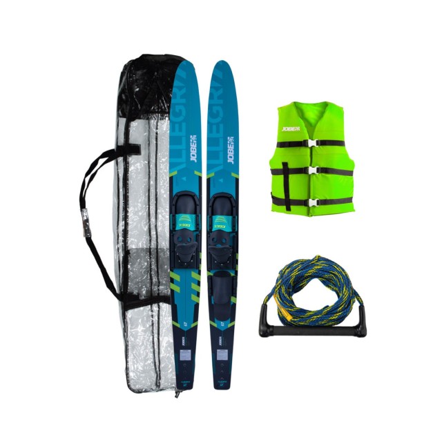 Jobe Allegre Combo Waterskis Package Teal  59