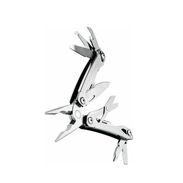 Leatherman Wingman Πολυεργαλείο Ασημί με Λάμα από Ανοξείδωτο Ατσάλι σε Θήκη