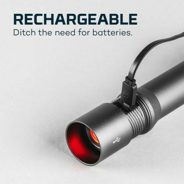 Rechargeable Flashlight LED Waterproof 2000lm Davinci