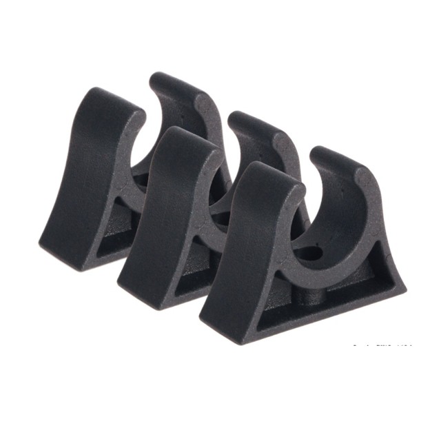 Tube clip black
