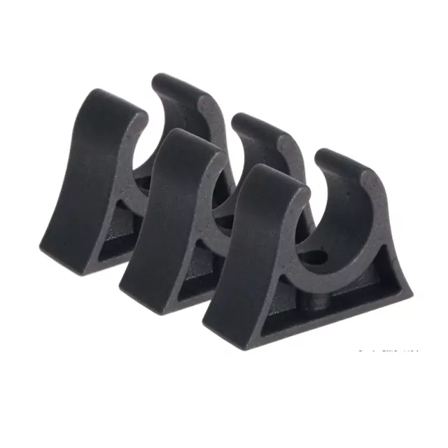 Tube clip black