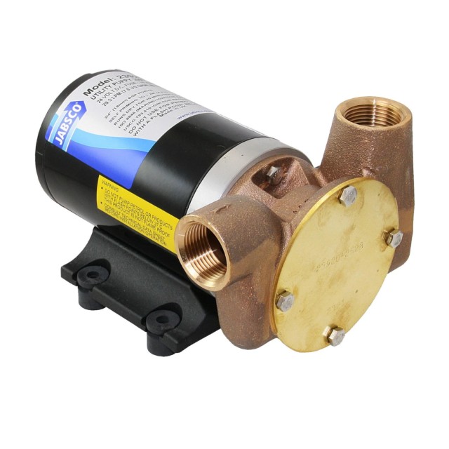 Utility Puppy 2000 24 V Self-Priming Bronze Bilge/Washdown Pump