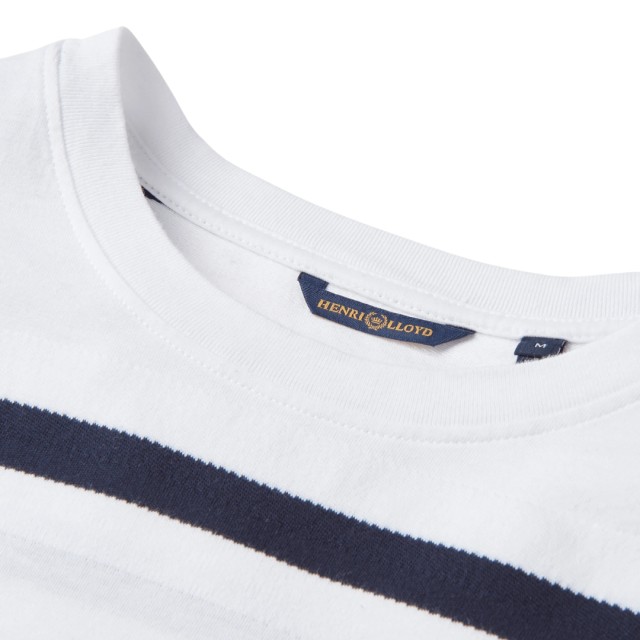 Mens T-Shirt Salcombe Tee - White