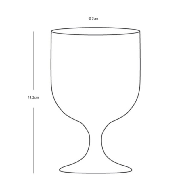 Marine Business Northwind Stacking Wine Cup (Set 6 Units)