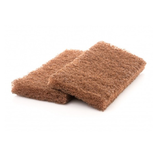 Deckmate Scrubpad | coarse | brown | 2-pack