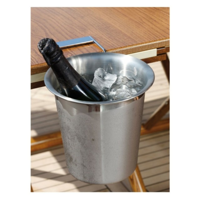 Marine Business Bottle Cooler (Champagne) With Hanger Inox Windproof