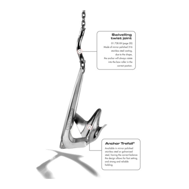 Twist chain/anchor connection 6/8 mm