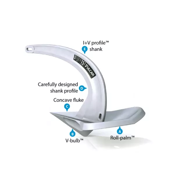 Rocna Anchor Vulcan Stainless Steel