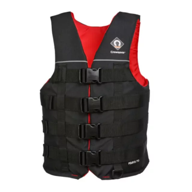 Buoyancy Aid for Watersports Four B 70N , Black/Red