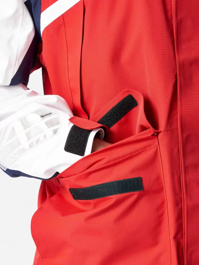 Νιτσεράδα με κουκούλα Ανδική Biscay Jacket Red