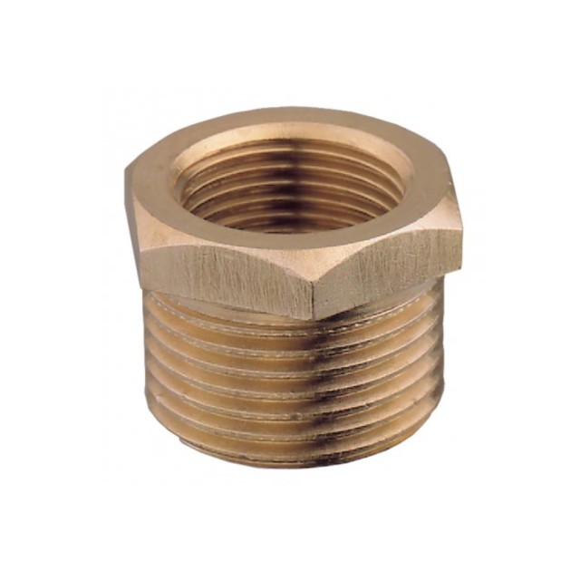 Pipe fitting Bushing (Male-Female) Yellow Brass