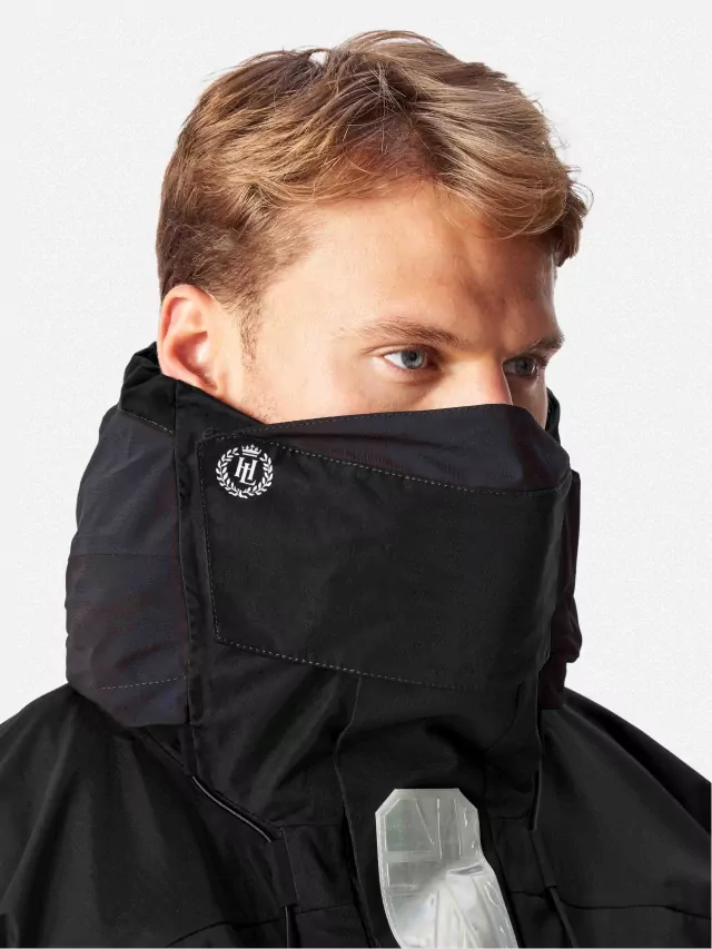 Νιτσεράδα με κουκούλα Ανδρική Elite Jacket Μαύρο Χρώμα