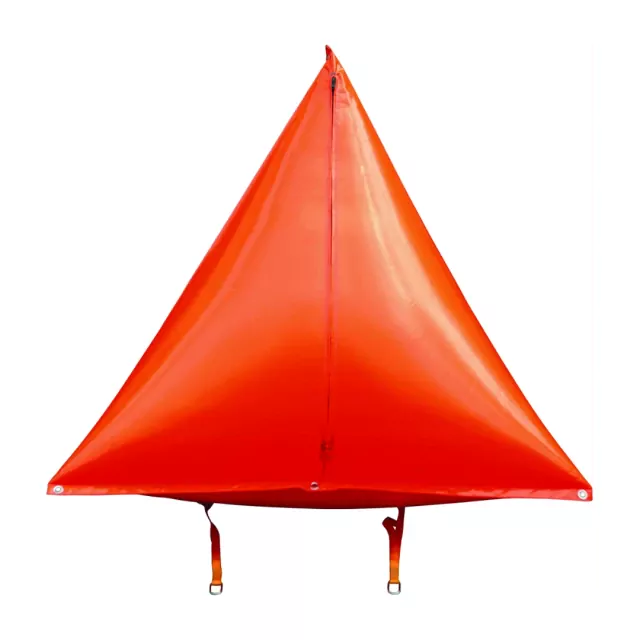 Orange Pyramid Buoy 1,65m