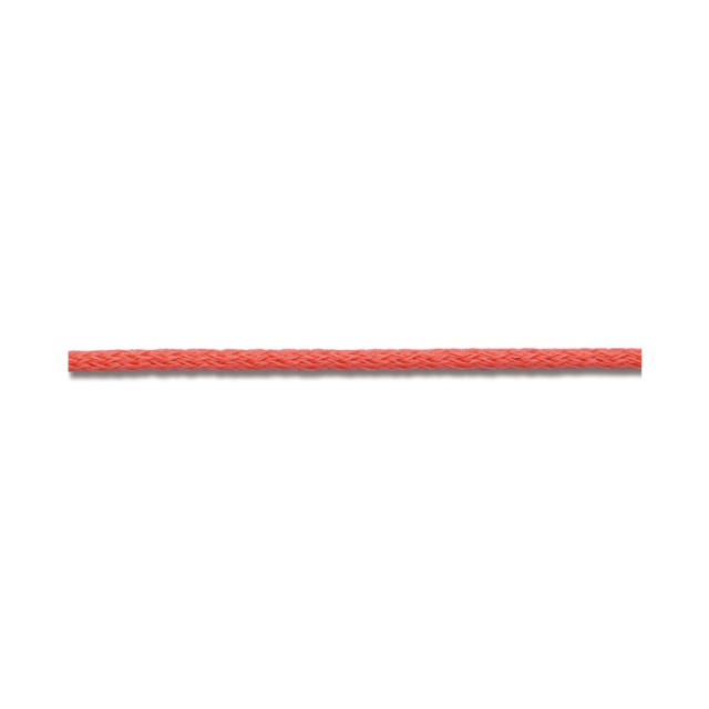 Floating Knitted Rope without Core 4 mm - Orange