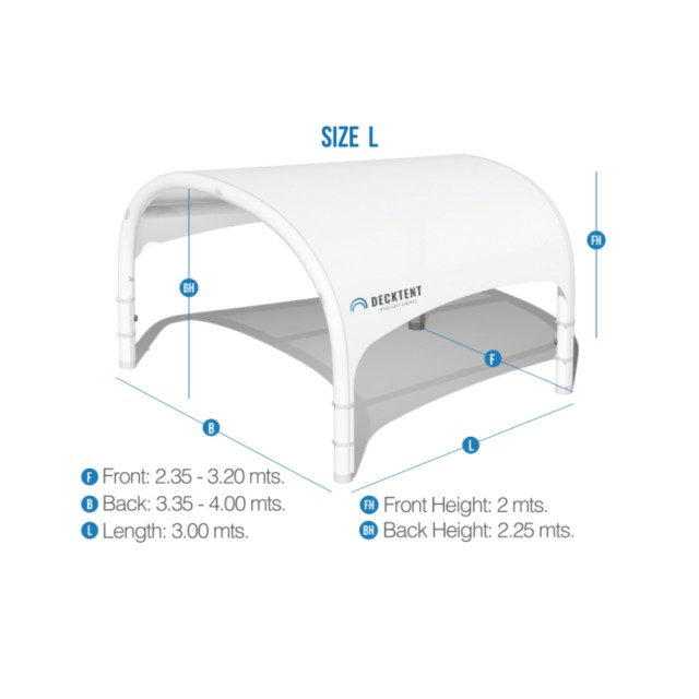 Inflatable Bimini White