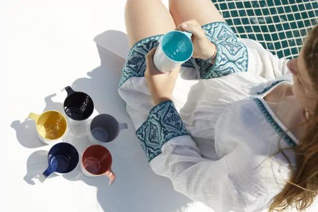 Κούπα Μελαμίνης Φ8cm Summer Marine Business (Σετ 6 Τεμάχια)