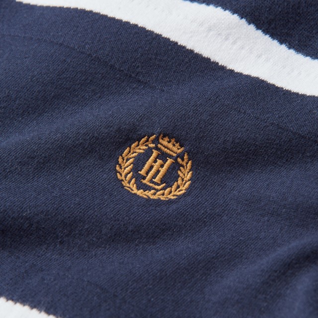 Mens T-Shirt Salcombe Tee - Navy Blue
