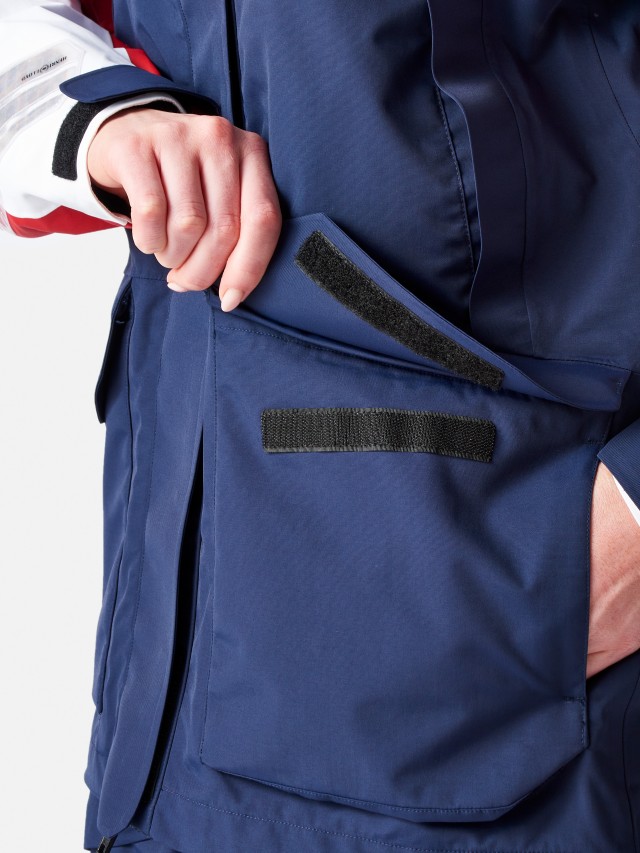 Womens Biscay Jacket Navy Blue