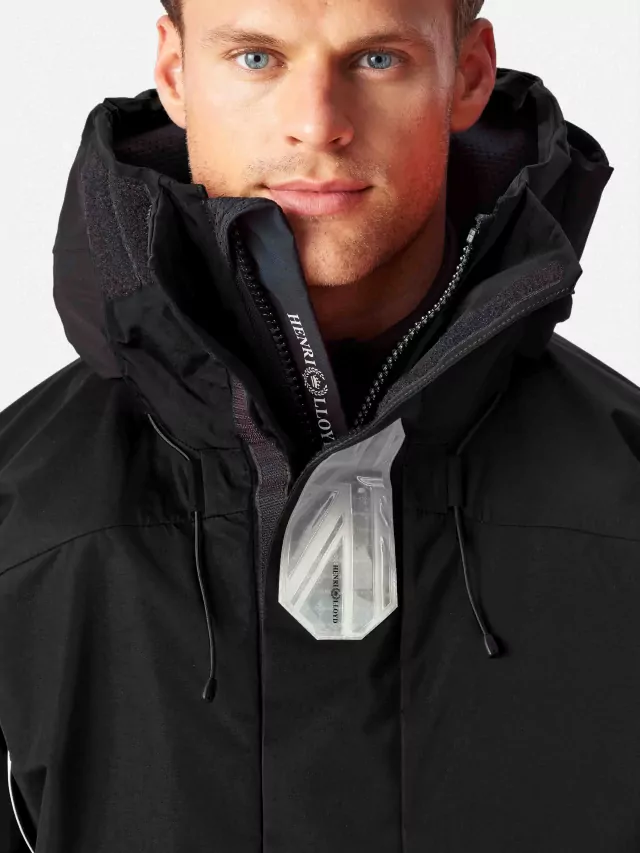 Νιτσεράδα με κουκούλα Ανδρική Elite Jacket Μαύρο Χρώμα